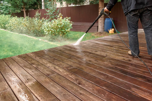 Post-Construction Pressure Washing in Plymouth, WI